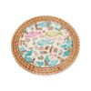 Kitchen Rattan Mother Of Pearl Placemat (3)