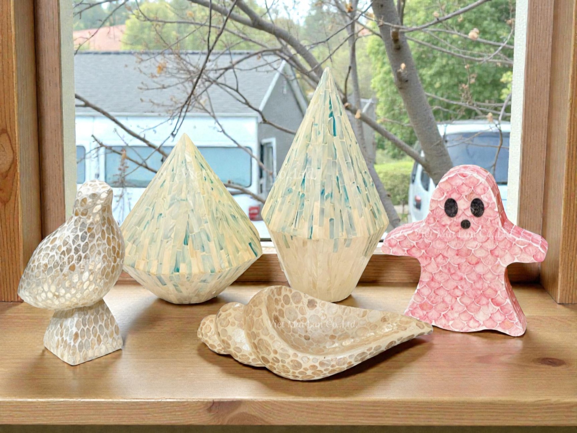 Mother Of Pearl Sculptures