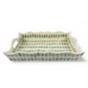 Mother Of Pearl Serving Tray With Handles (2)