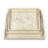 Mother Of Pearl Serving Tray With Natural Luster (3)