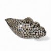 Natural Black Mother Of Pearl Snail Sculpture (1)
