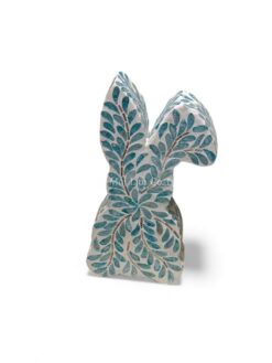 Natural Shell Easter Bunny Figurine (1)