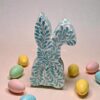 Natural Shell Easter Bunny Figurine (2)