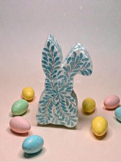Natural Shell Easter Bunny Figurine (2)