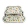 Orange Pattern Mother Of Pearl Serving Tray (4)