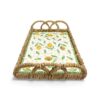 Orange Pattern Mother Of Pearl Tray (1)