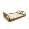 Orange Pattern Mother Of Pearl Tray (3)