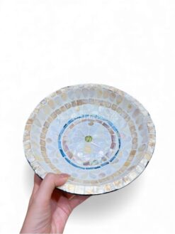 Polished Natural Mother Of Pearl Serving Bowl (1)