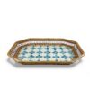 Rattan Accent Mother Of Pearl Tray (2)