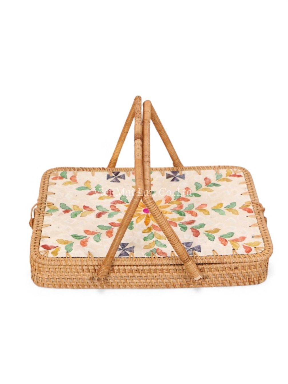Rattan Mother Of Pearl Kitchen Set (2)