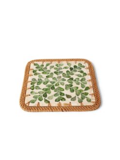 Rattan Mother Of Pearl Placemats (3)