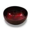 Red Lacquer Coconut Bowl (2)
