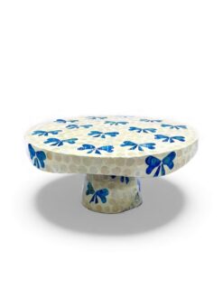 Rustic Mother Of Pearl Food Stand (3)