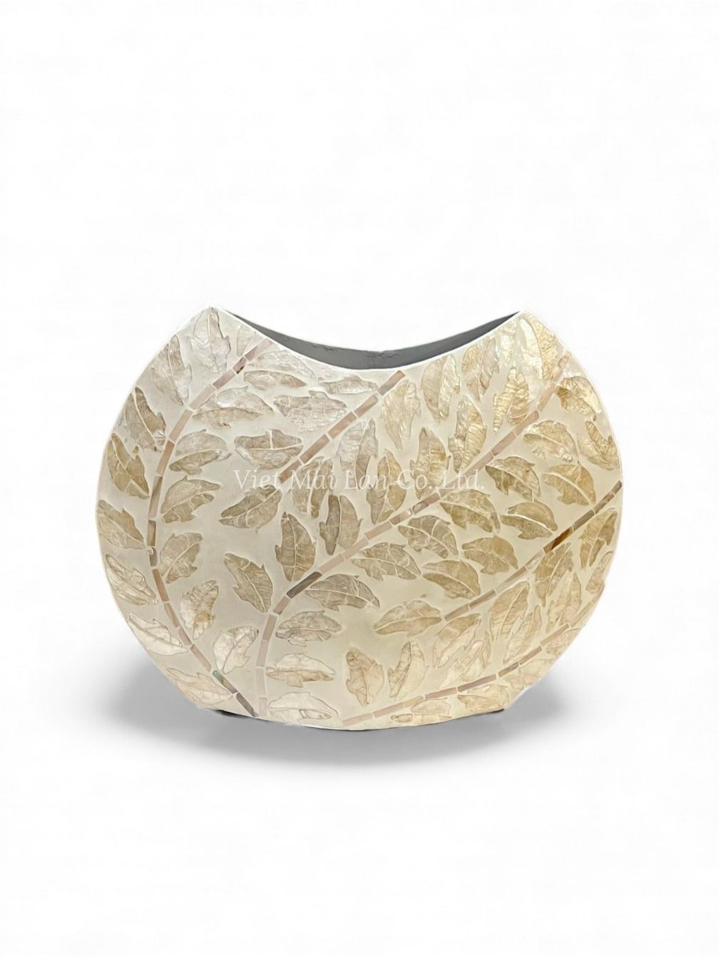 Set Of Natural Mother Of Pearl Vases (1)
