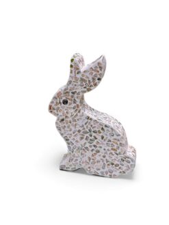 Shell Easter Bunny Figurine (1)