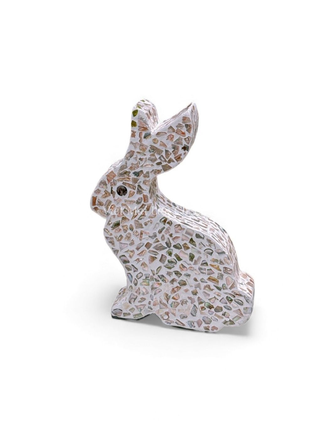 Shell Easter Bunny Figurine (1)