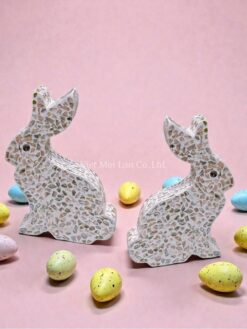 Shell Easter Bunny Figurine (2)