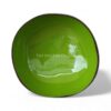 Shiny Green Lacquer Coconut Bowl (1)