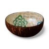 Smooth Floral Mother Of Pearl Coconut Bowl (1)