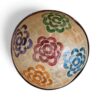 Smooth Floral Mother Of Pearl Coconut Bowl (2)