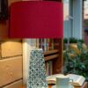 Smooth Mother Of Pearl Table Lamp (1)