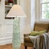 Tall Mop Shell Table Lamps (1)
