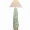 Tall Mop Shell Table Lamps (2)