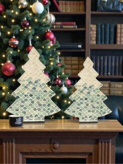 Vibrant Mother Of Pearl Christmas Tree (1)
