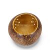 Warm Tone Coconut Candle Holder (2)
